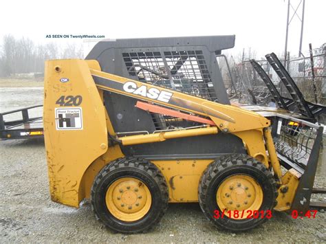 case 420 skid steer oil capacity|case 420 backhoe specs.